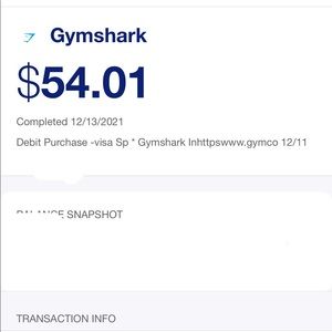 NOT FOR SALE. Validation of authentic gymshark sales.
